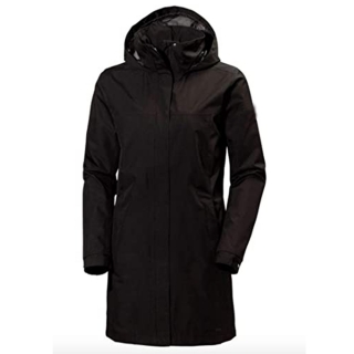 Womens Aden Waterproof Breathable Hooded Long Rain Jacket 